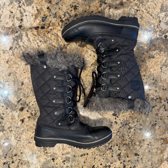 Sorel Women's Waterproof Winter Boots - Size 8 - Picture 3 of 5